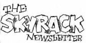 The long-standing SKYRACK logo, by ATom